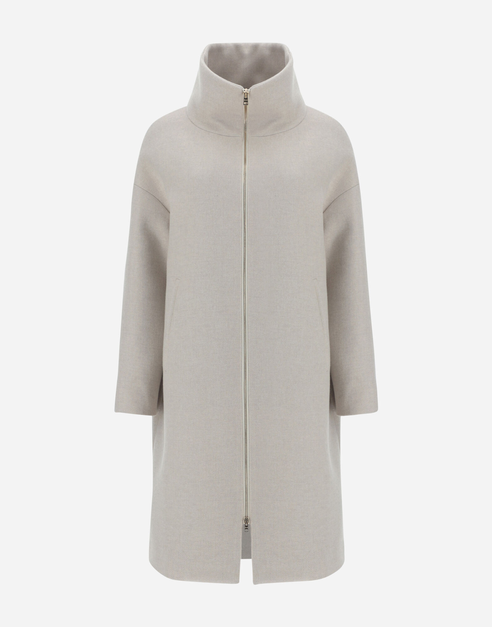 herno stand collar down coat