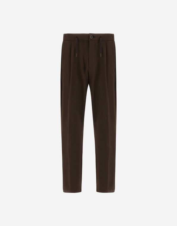Herno LIGHT COMFORT STRETCH WOVEN TROUSERS  PT000155U12773S8815
