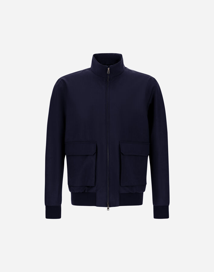Herno BOMBER IN 3 LAYERS WOOL STORM  GI000587U334109201