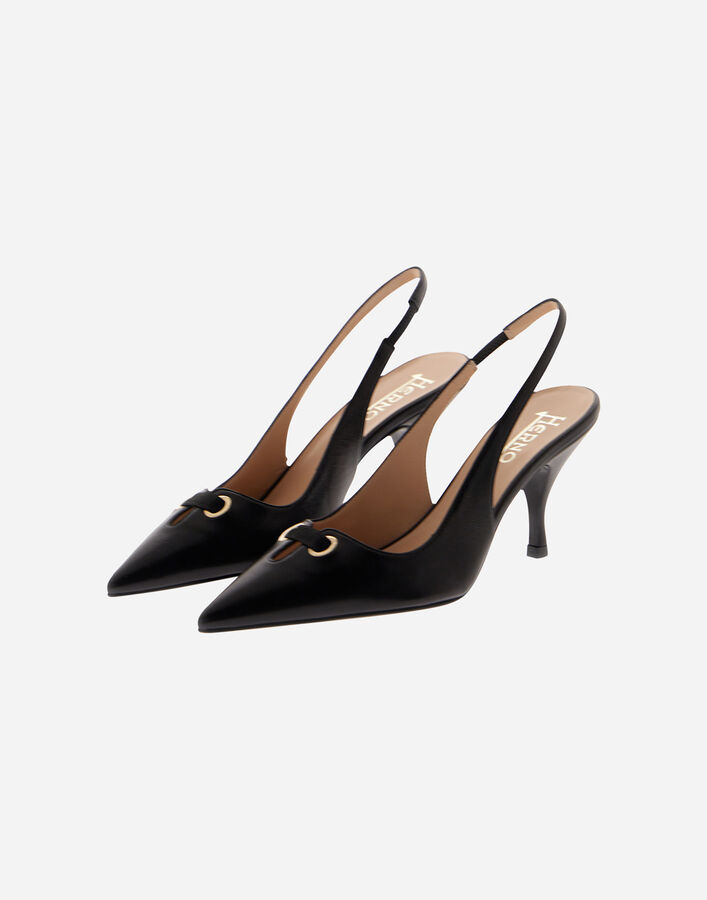 Herno SOFT LEATHER SLINGBACKS  SH000056D181589300