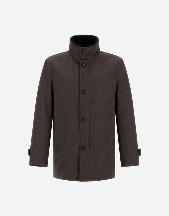Herno SHORT COAT IN FINE WOOL  IM000411U331868800