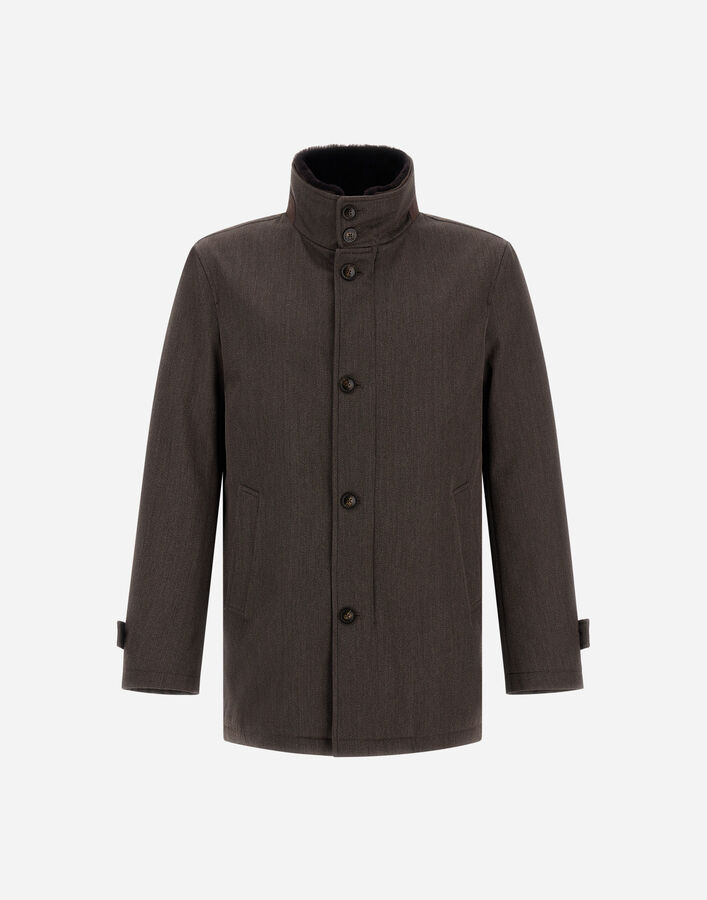 Herno SHORT COAT IN FINE WOOL  IM000411U331868800