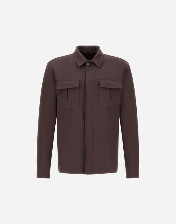 Herno SHACKET IN COTTON GABARDINE STRETCH  GI000634U13286S8800