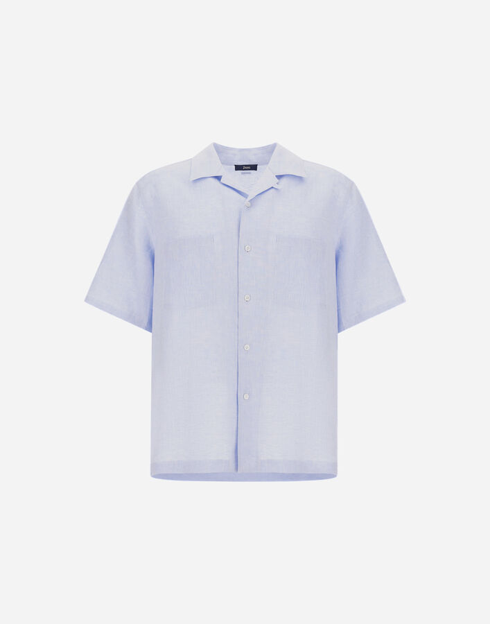 Herno SHORT-SLEEVED SHIRT IN SUMMER LINEN  CM000031U171589010