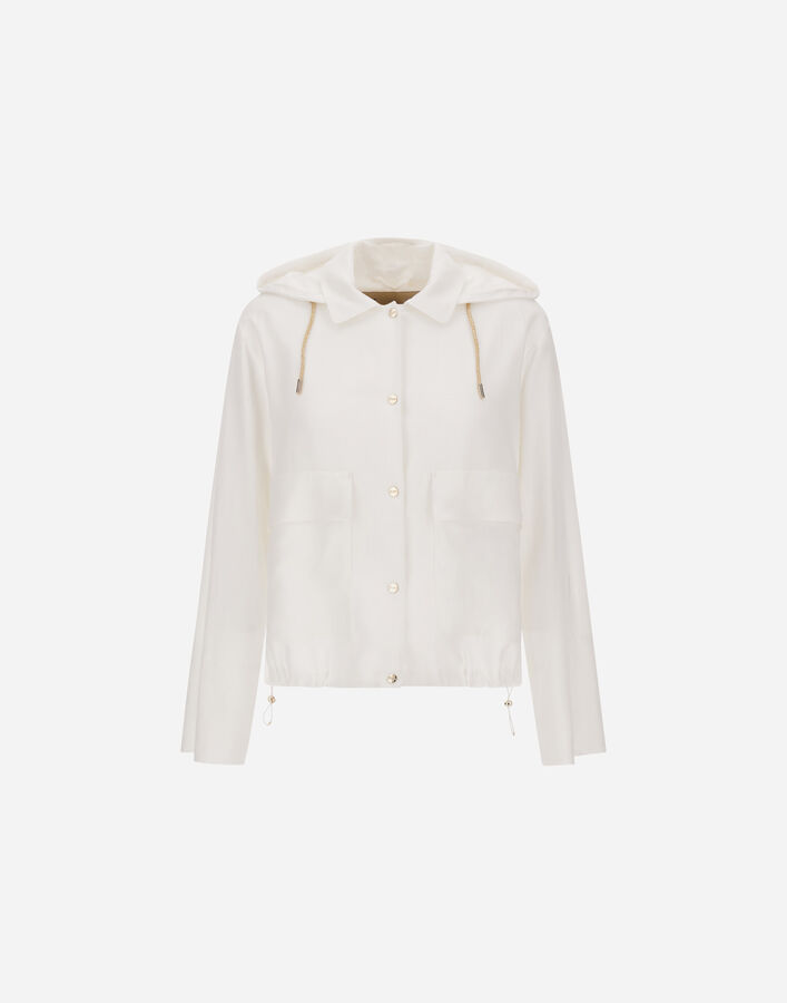 Herno JACKET IN LINEN BLEND  GI000392D126891000
