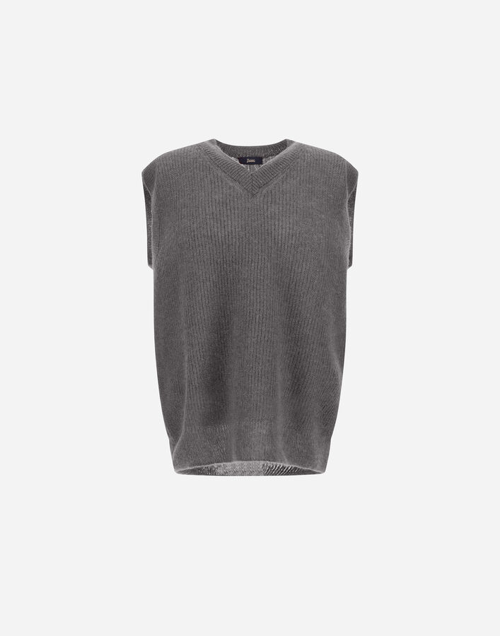 Herno VEST IN COB STITCH ALPACA WOOL  MV000008U703129460