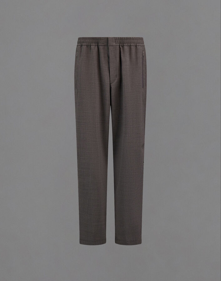 Herno LAMINAR TROUSERS IN WOOL TOUCH  PT00070UL128479450