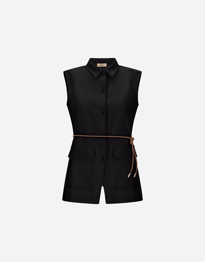 Herno VEST IN DENSE ROME STITCH JERSEY  CM000038D560359300