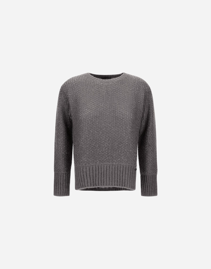 Herno RESORT SWEATER IN SHINY ALPACA WOOL  MG00024DR702749460