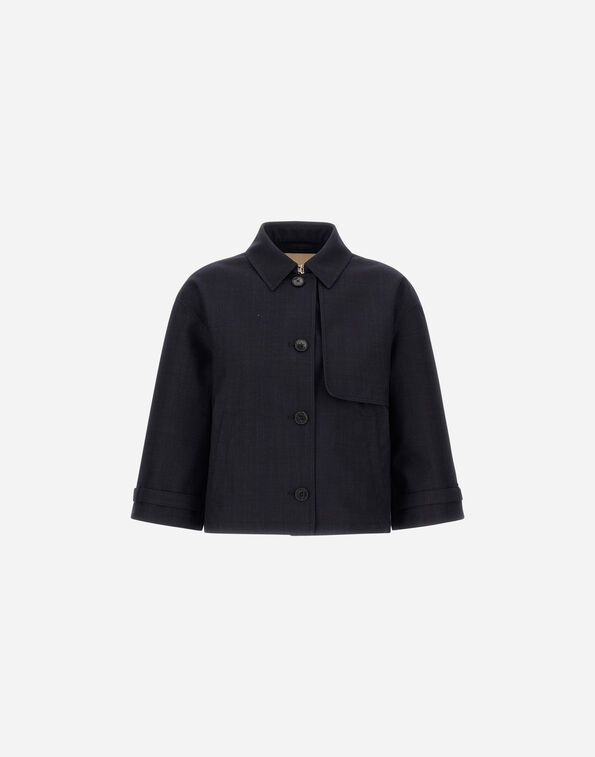 Herno CAPE IN 3 LAYERS DENIM EFFECT  GI000387D127829290