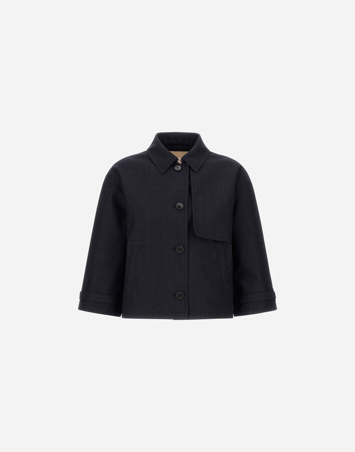 Herno CAPE IN 3 LAYERS DENIM EFFECT  GI000387D127829290