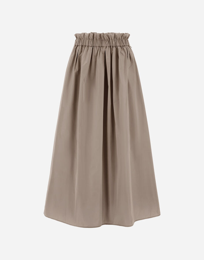 Herno NEW TECHNO TAFFETA SKIRT  GN000044D12483Z2600