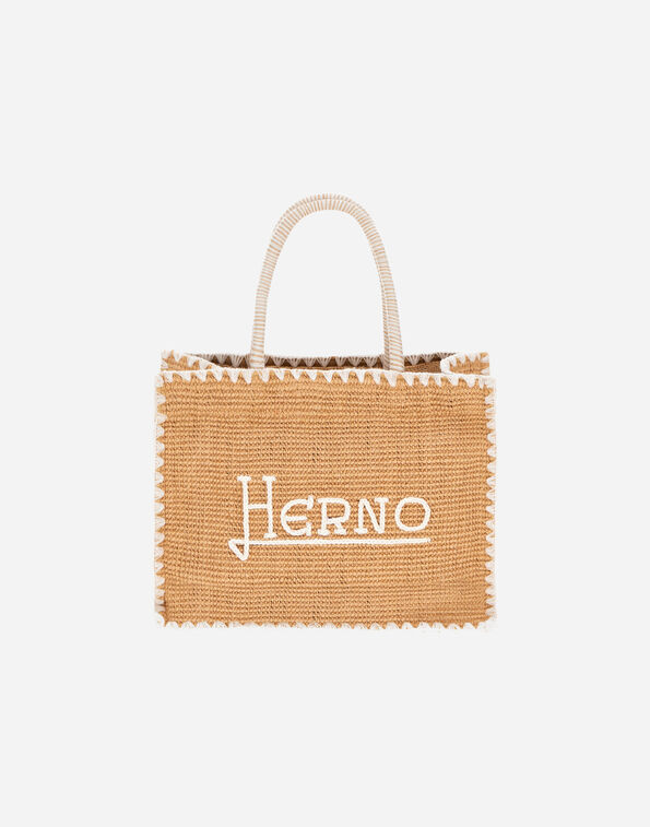 Herno BAG IN LOGO JUTE  BAG00018D900012500