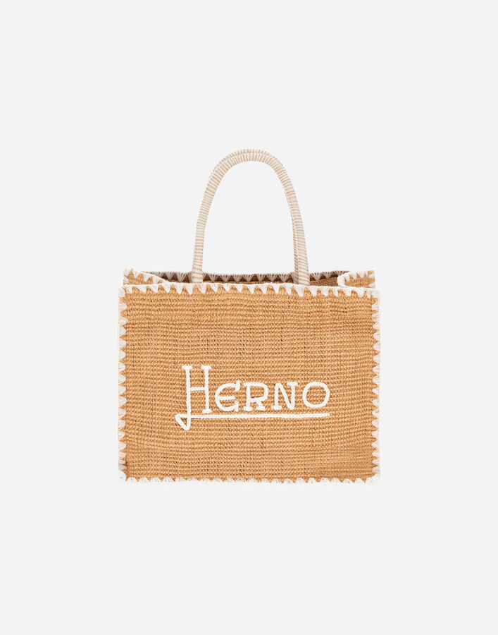 Herno BAG IN LOGO JUTE  BAG00018D900012500