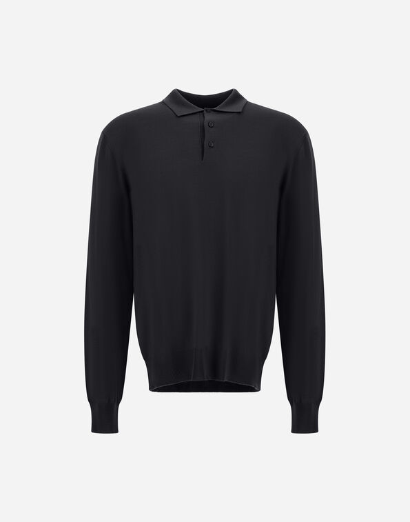 Herno MERINO WOOL POLO SHIRT  MPL00021U703719300
