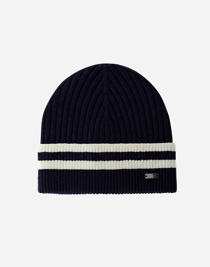 Herno RESORT BEANIE IN DOUBLE RIB WOOL  BER0005UR702929200