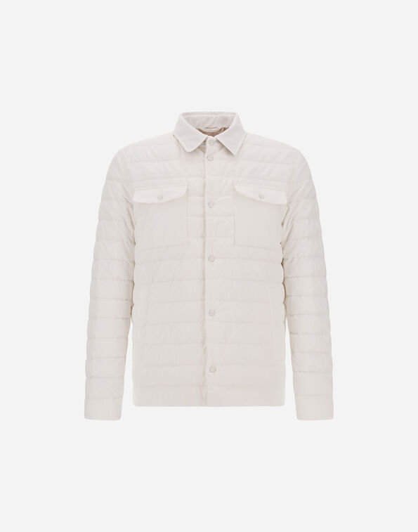 Herno RESORT SHACKET IN LIGHT CORDUROY  PI00106UR132651000