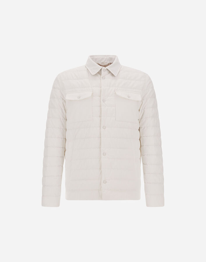 Herno RESORT SHACKET IN LIGHT CORDUROY  PI00106UR132651000