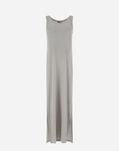 Herno RESORT DRESS IN LUREX SUMMER RIBS  AB00006DR570389406