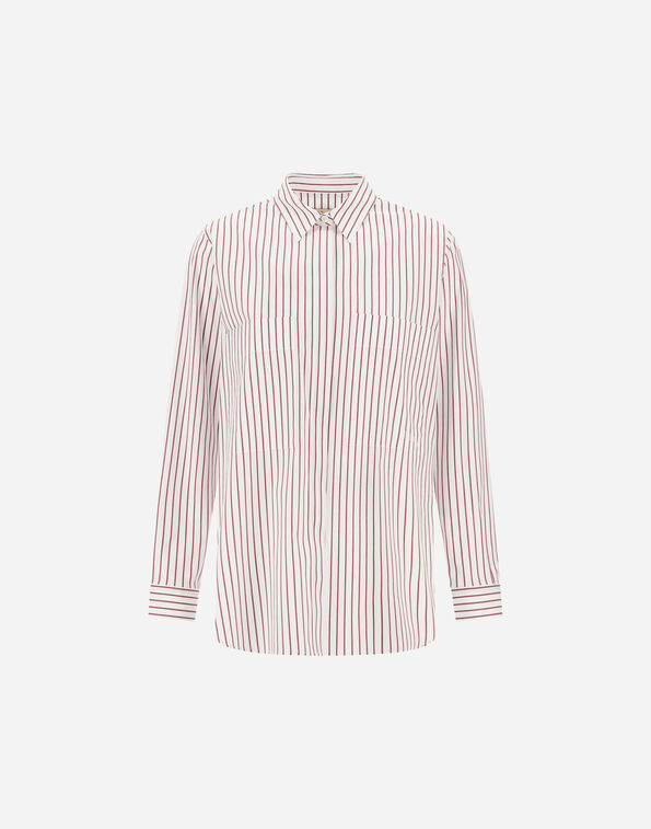 Herno SHIRT IN STRIPED POPELINE  CM000057D133331067