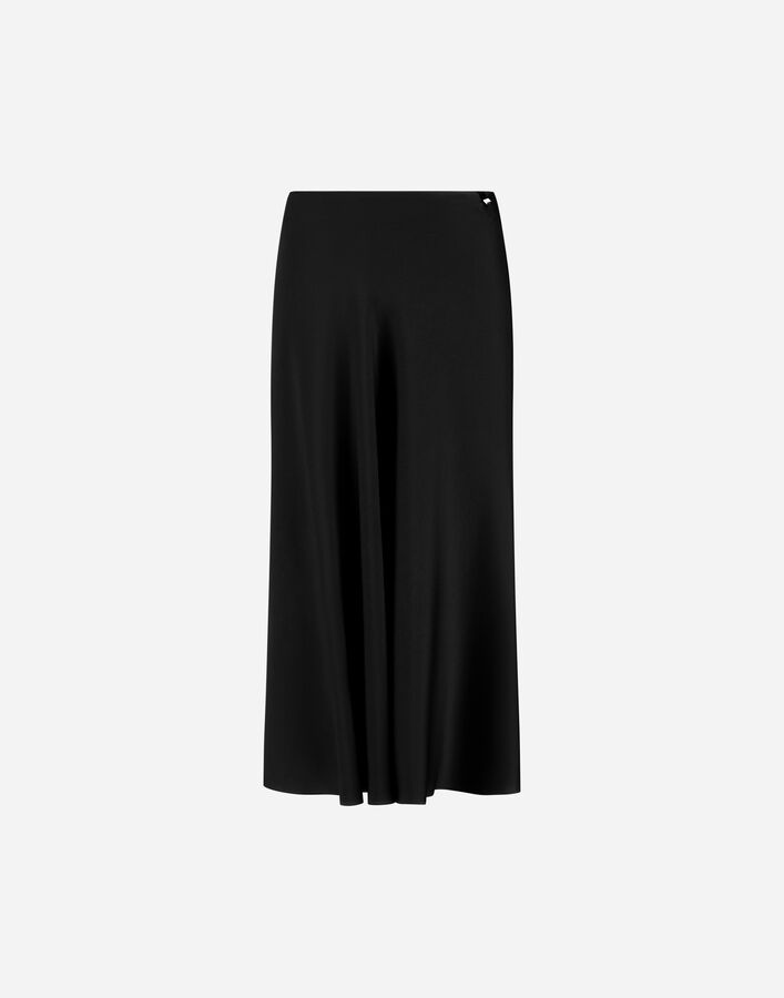 Herno RESORT SKIRT IN ENVERS SATIN  GN00011DR127279300