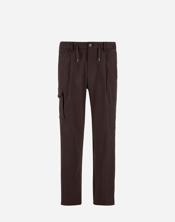 Herno RESORT TROUSERS IN STRETCH COTTON  PT00050UR133288800