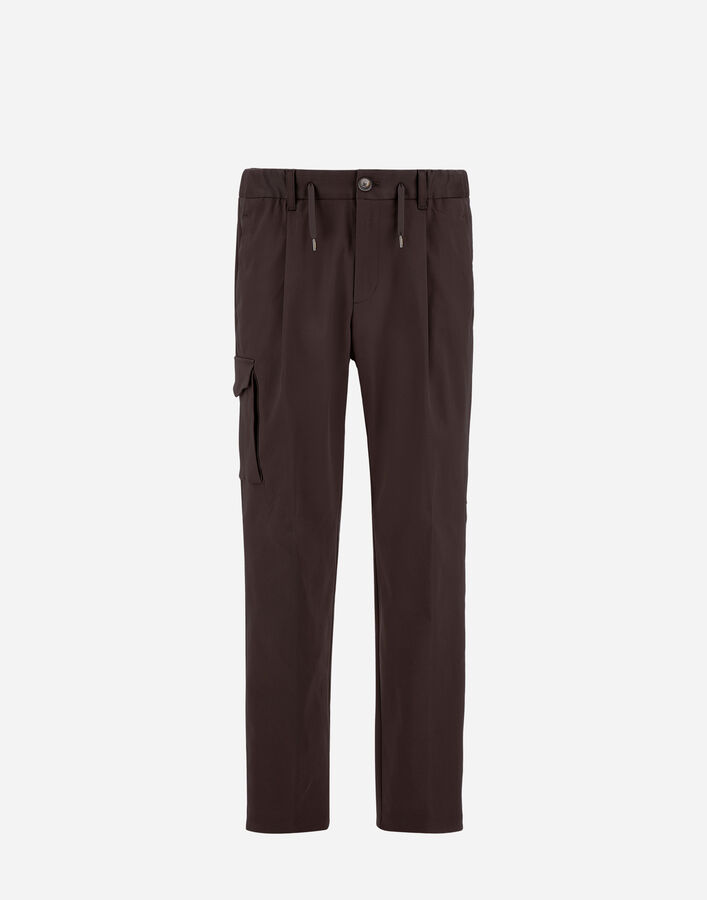 Herno RESORT TROUSERS IN STRETCH COTTON  PT00050UR133288800