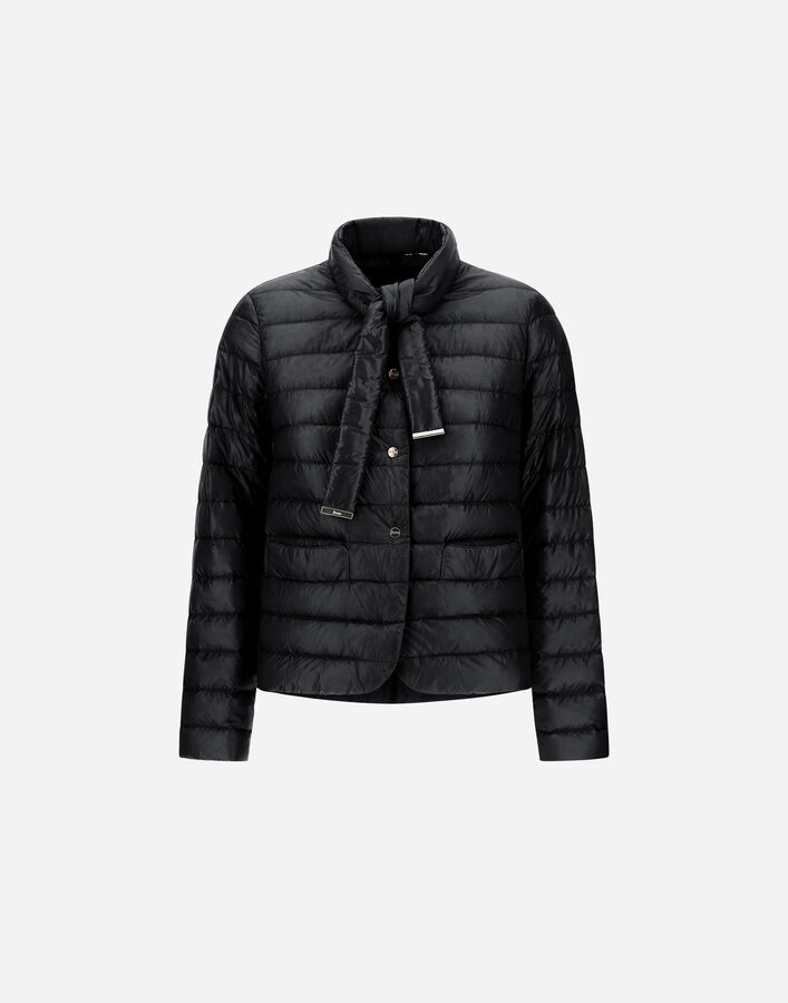 Herno BLAZER WITH SCARF IN NYLON ULTRALIGHT  PI002201D12017Z9300