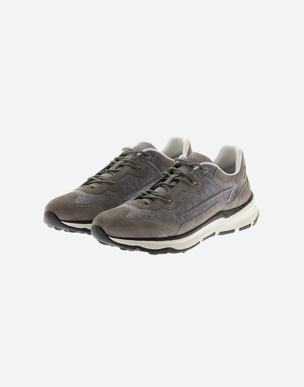 Herno HERNO MAGGIORE TRAINERS IN SUEDE AND FLANNEL  SH000050U500009420