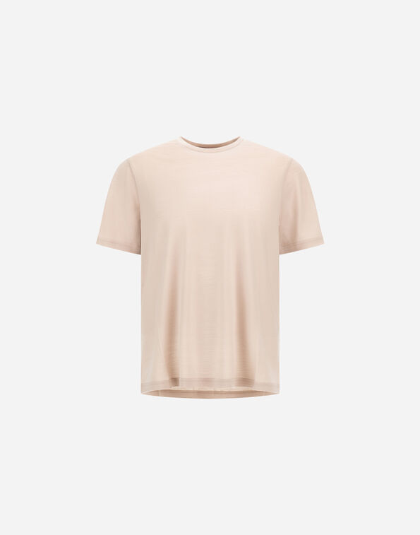 Herno RESORT T-SHIRT IN WOOL JERSEY WITH A SHINY FINISH  JG00054UR520681985