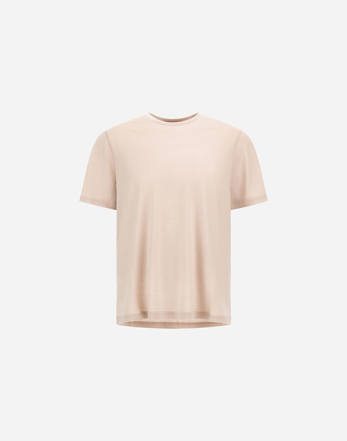 Herno RESORT T-SHIRT IN WOOL JERSEY WITH A SHINY FINISH  JG00054UR520681985