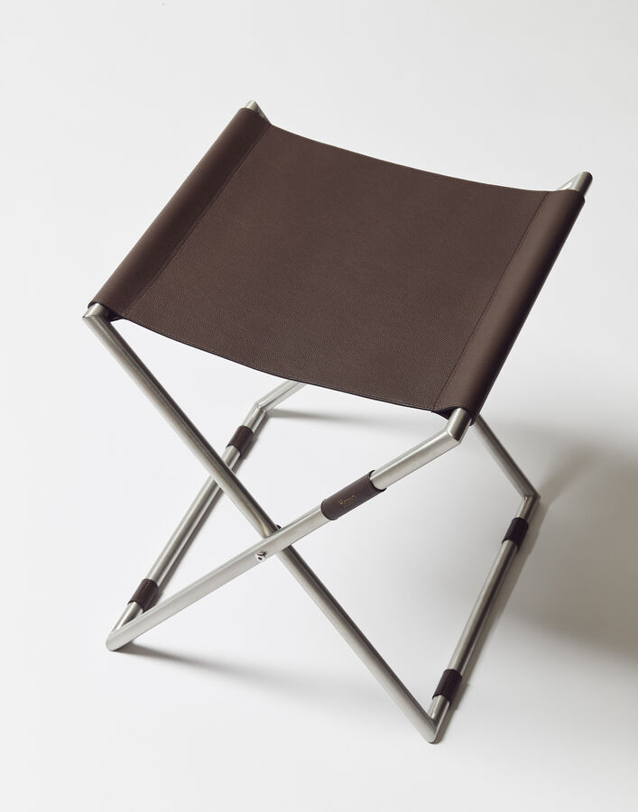 Herno NATURAL FABRIC FOLDING STOOL  SUMMERSTOOLACCIAIO8800