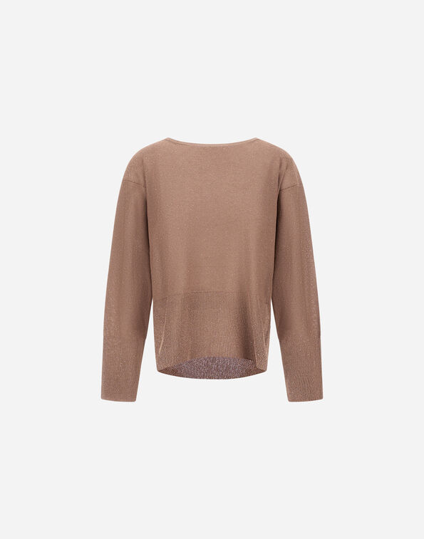 Herno LONG-SLEEVED SWEATER IN BRIGHT SEQUINS VISCOSE  MG000229D760892700