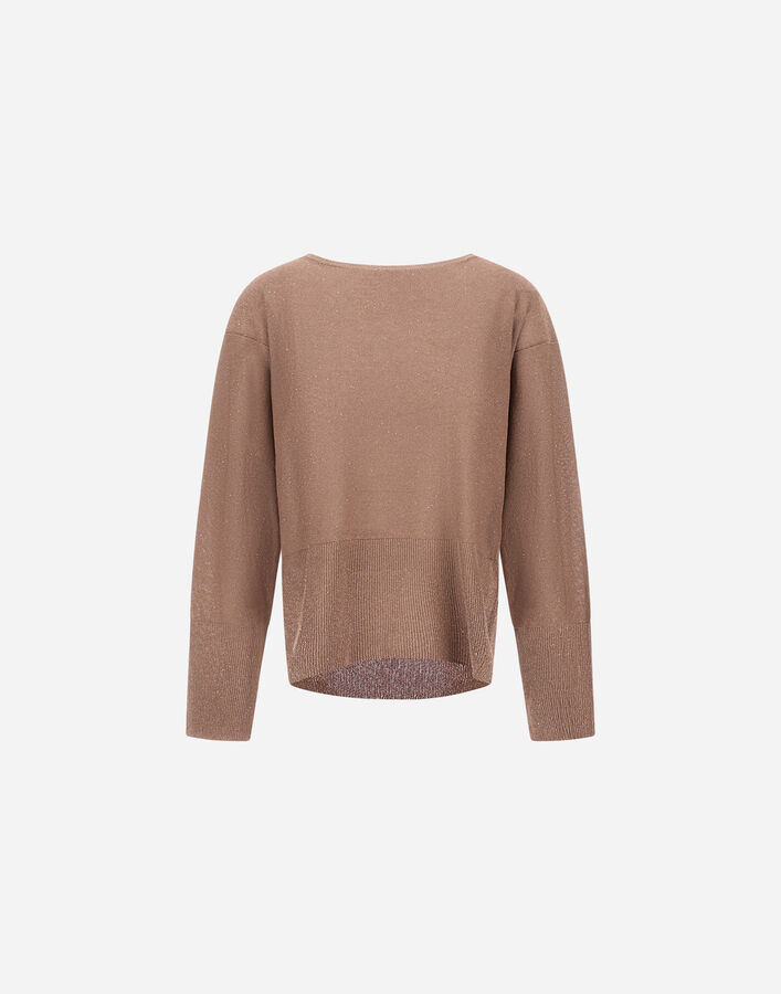 Herno LONG-SLEEVED SWEATER IN BRIGHT SEQUINS VISCOSE  MG000229D760892700