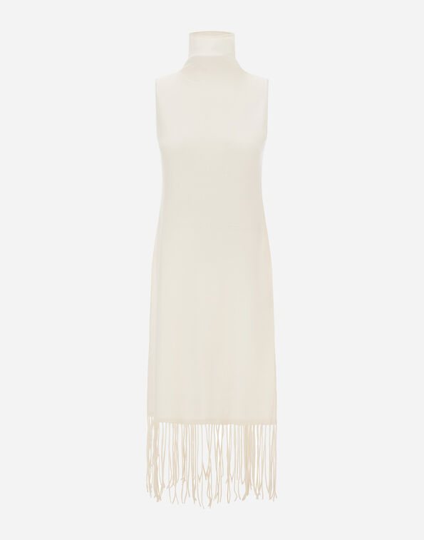 Herno WOOL AND CASHMERE STOCKING-STITCH DRESS  MAB00011D703821010