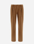 Herno TROUSERS IN LINEN VELVET  PT000053U126512157