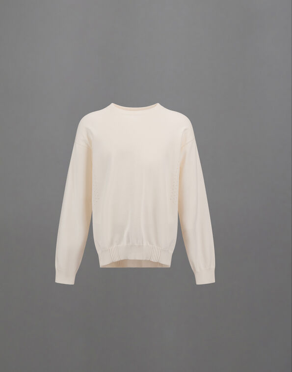 Herno LAMINAR SWEATER IN CO/R-NY  MG00014UL721321006