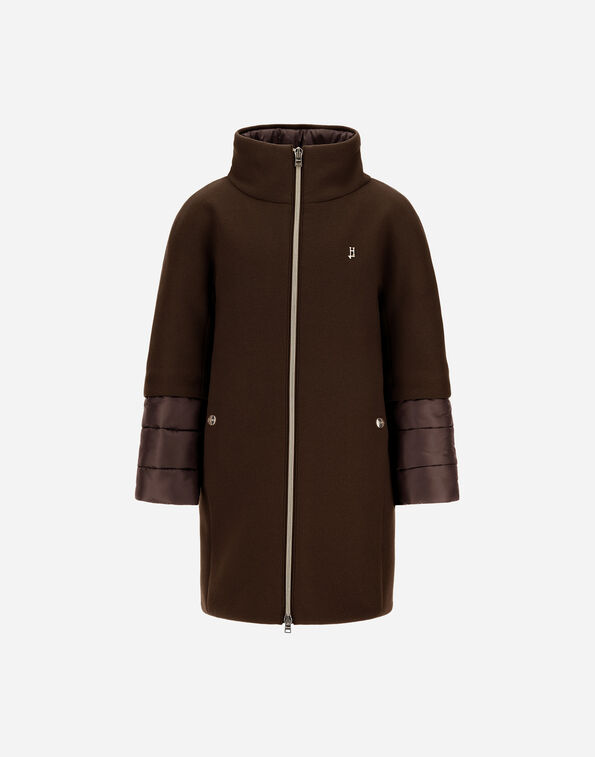Herno COAT IN ECOWOOL AND NYLON ULTRALIGHT  CA000014G333448810