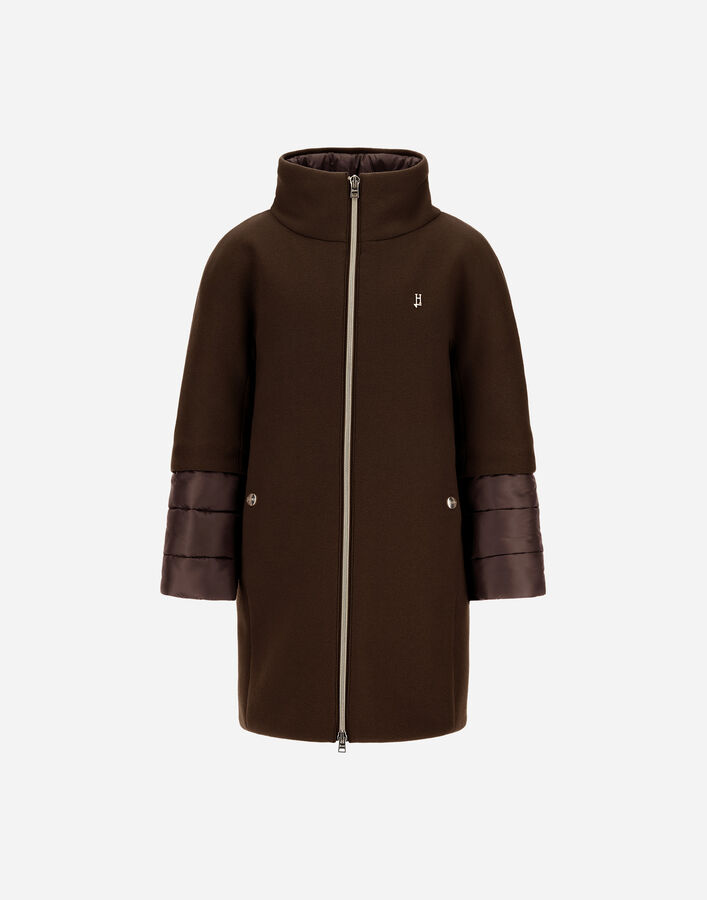 Herno COAT IN ECOWOOL AND NYLON ULTRALIGHT  CA000014G333448810