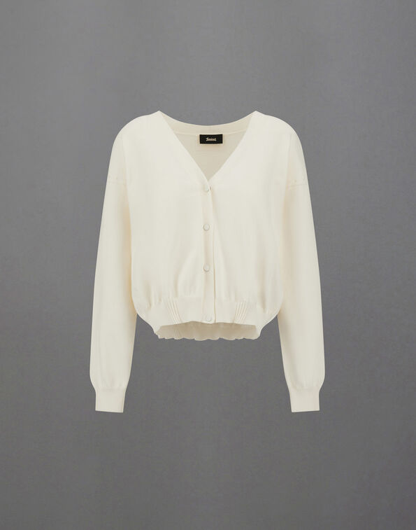 Herno LAMINAR CARDIGAN IN CO/R-NY  MC00012DL721321006