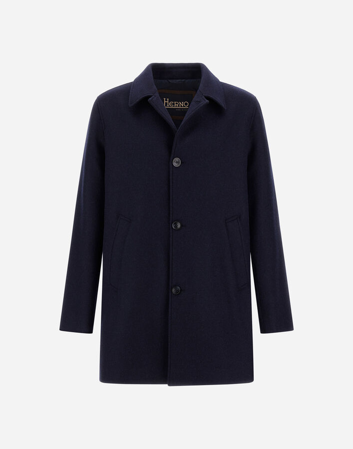 Herno COAT IN DIAGONAL WOOL FABRIC  CA000233U335289200