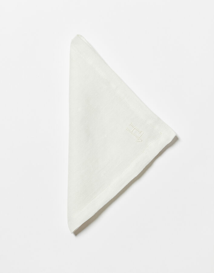 Herno WHITE LINEN NAPKINS - SET OF 2  NAPKINS1000LINO1000