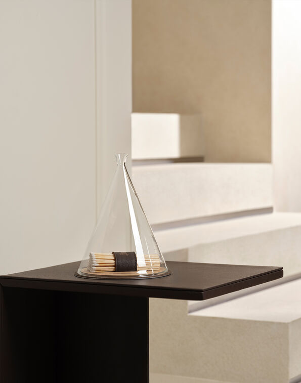 Herno HERNO HABITA GLASS CLOCHE WITH MATCHES  HOLIDAYMATCHESVETRO01TRASP