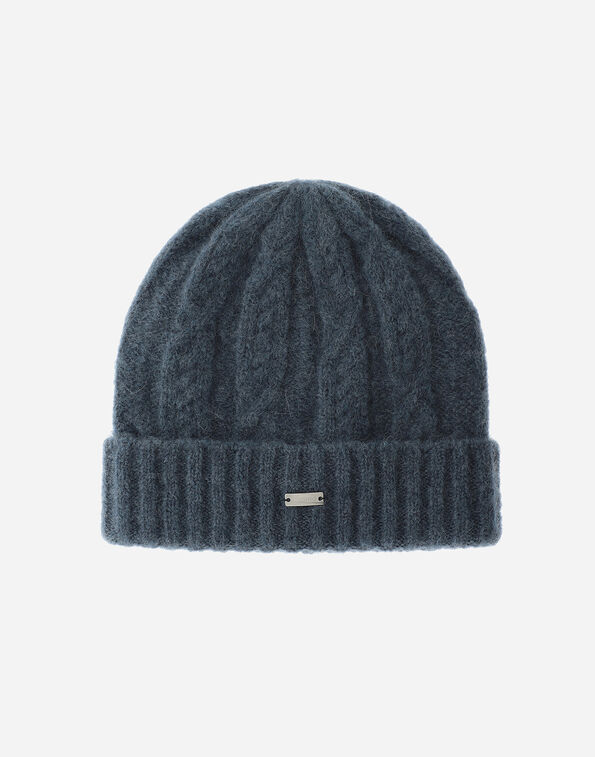 Herno RESORT BEANIE IN CABLE KNIT ALPACA WOOL  BER0009DR702759123