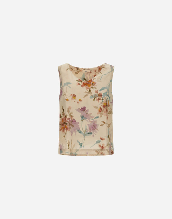 Herno TOP IN FLORAL PRINT  BL000051D12789P9999