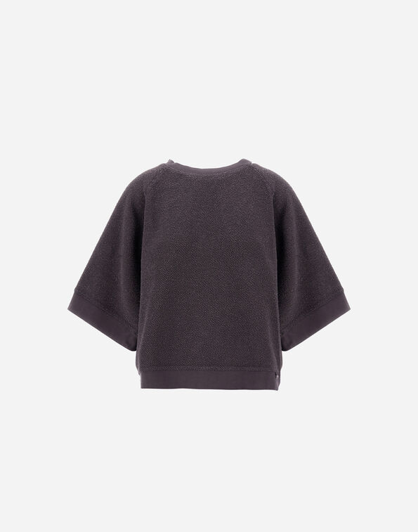 Herno RESORT SWEATSHIRT IN COTTON AND LUREX  JG00063DR500888800