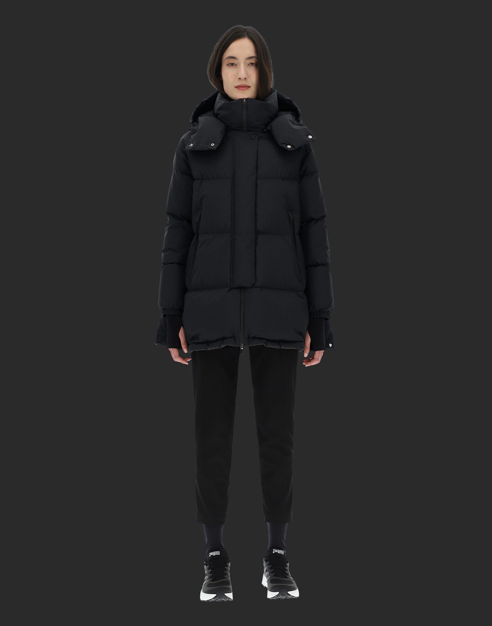 oversize 500 down jacket