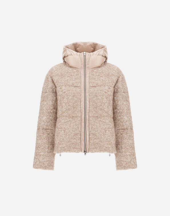 Herno RESORT JACKET IN ALPACA BOUCL&Eacute; FABRIC  PI00187DR334941985