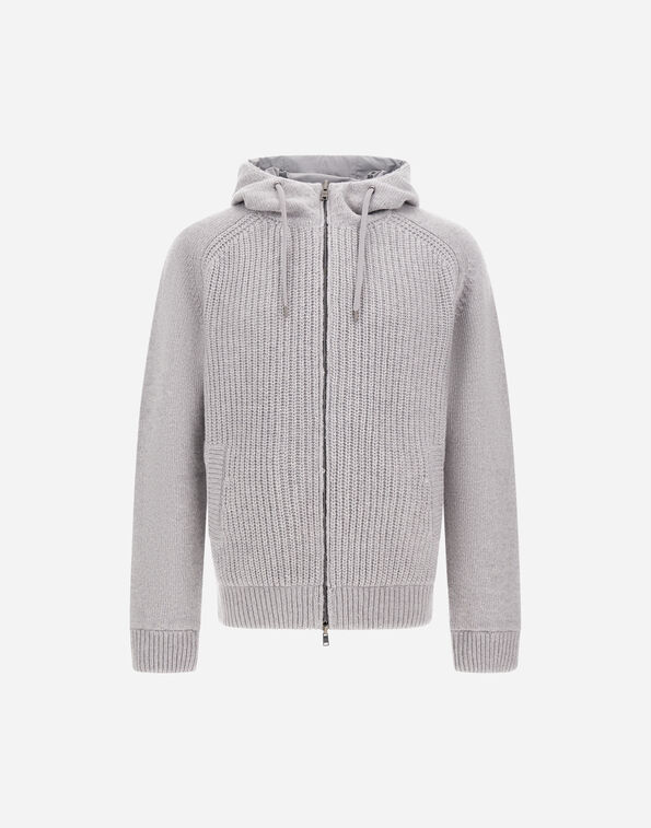 Herno RESORT CARDIGAN IN STOCKING-STITCHED CARDED WOOL  MC00020UR701459404