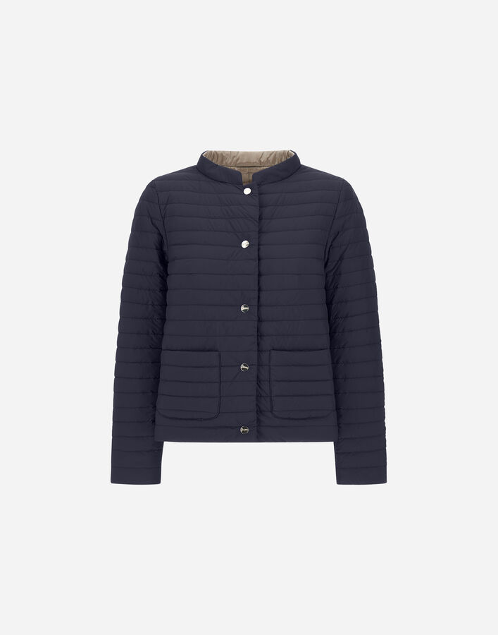 Herno REVERSIBLE JACKET IN ECOAGE AND NYLON ULTRALIGHT  PI001892D12456ZM019219